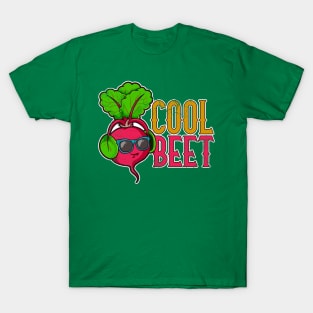 Cool Beet Funny Vegetable Music Pun Humor T-Shirt